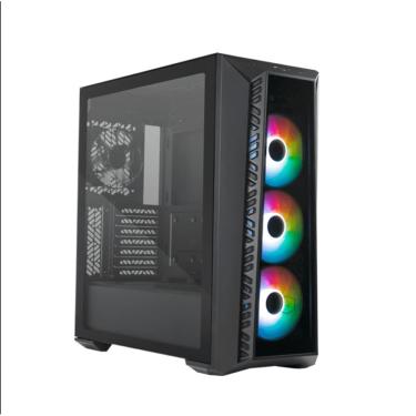 Imagem de Gabinete Cooler Master Masterbox 520 Lateral Vidro TEM - 3 FANS ARGB 120MM - MB520-KGNN-S01