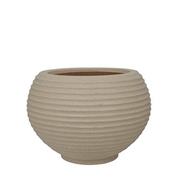 Imagem de Vaso Bromelia 32 X 32 Cm Granito Areia Vasart Bromelia Granito Areia 32X32Cm