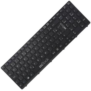 Imagem de Teclado P Sony Vaio Sve15 Sve1511a1e Moldura Grafite Abnt2 Ç