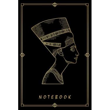 Imagem de Notebook: Notebook lined - Nefertiti - Queen of Egypt - 120 pages - 6 " x 9 "