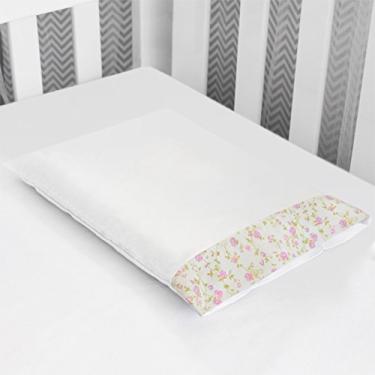 Imagem de Jogo de Fronha com Vira Estampado Camponesa, Laura Baby, Rosa