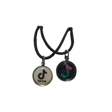Imagem de Kit com 2 Colares TIK TOK - Ótimo para Lembrancinha de festa Infantil