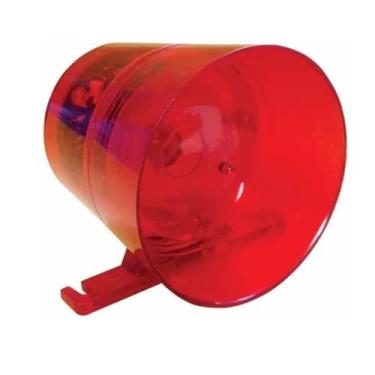 Imagem de Sirene Audio Visual 1 Som 12/24 V - Ipec