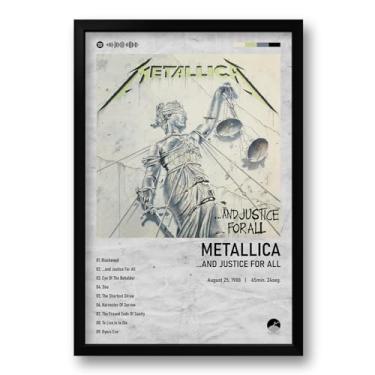 Imagem de Quadro Álbum Spotify ...and Justice For All - Metallica - 40x60cm