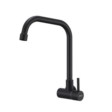 Imagem de Torneira Inox Cozinha Giratória Parede Longa Nox16DB Doan