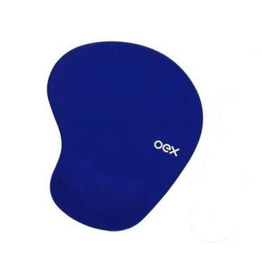 Imagem de Mouse Pad Gel Azul Confort Mp-200 Oex