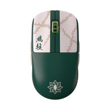 Imagem de [Pulsar x Demon Slayer] Mouse para jogos sem fio médio X2A, mouse colecionável ultraleve, mouses ambidestros para computador Mac, interruptor óptico, 26000 DPI, SHINAZUGAWA SANEMI (Superglide