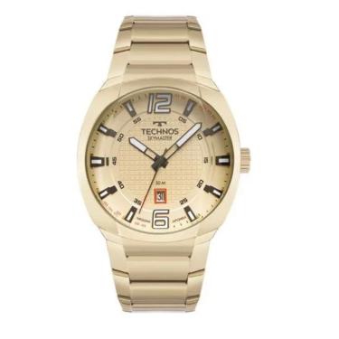 Imagem de Relógio technos masculino skymaster dourado - 2115tuw/1d
