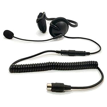 Imagem de iMC Motorcom HS-H140P Meio Capacete e Fone de Ouvido Sem Capacete para Sistemas de Áudio Harley Davidson de 7 Pinos