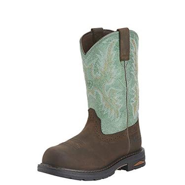 Imagem de Ariat Womens Tracey H2O Comp Toe Western Work 10 B/Medium(Width) Oily Distressed Brown