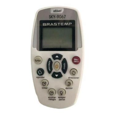 Imagem de Controle Remoto Compativel Ar Condicionado Brastemp Sky 9067 - New