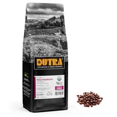 Imagem de Café Dutra Moka (Peaberry) – Orgânico Microlote – Torrado Em Grãos 1Kg