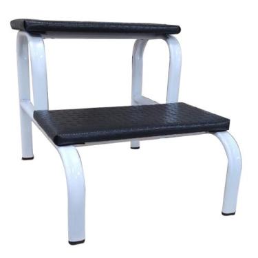 Imagem de Escada Escadinha Para Obeso 2 Degraus Maca e Depilação Estética Cor Br