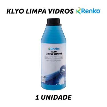 Imagem de Limpa Vidros Profissional Renko Concentrado 1 Litro, KLYO LIMPA VIDROS
