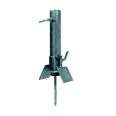 Imagem de Suporte Antena 10-A Telha Brasilit 32MM Tubo 3/4 Prata Cromo