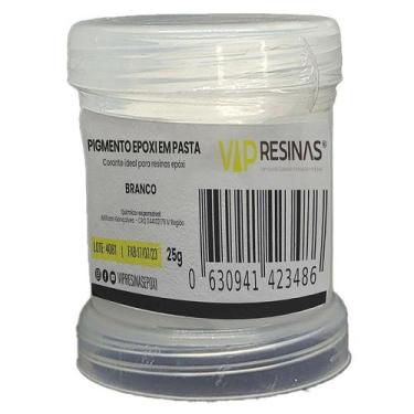 Imagem de Pigmento Epóxi P/Resina Pasta Cores Sólidas 25g Vip Resinas