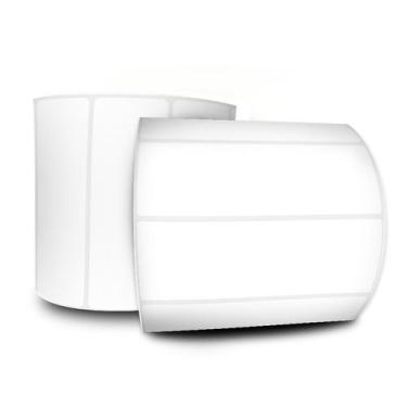 Imagem de Etiquetas Adesivas 100x30 mm Térmica Sem barreira 32 Metros - 10 Rolos