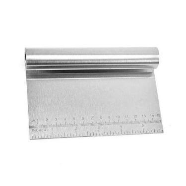 Imagem de Espátula Cortador Raspador para Massas e Bolos Inox - Wareshop