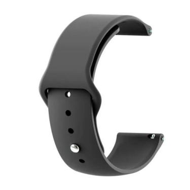 Imagem de Pulseira Silicone Sport Para Relógio 18mm 20mm 22mm c/ Pinos - Poolsy,