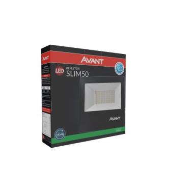 Imagem de Refletor Led Avant Slim 50W Luz Verde Bivolt, Refletor, Verde, Led, Bi