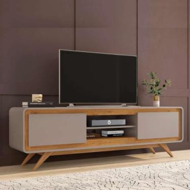 Imagem de Rack para TV Sala Eccos com 1,50 de Largura - Potenza, Gianduia