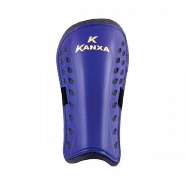 Imagem de Caneleira Kanxa Gol 1174 Masculino - Azul, Marinho, UN