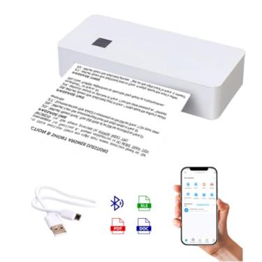 Imagem de Impressora Térmica Portátil A4 Impressão Bluetooth Android e iOS