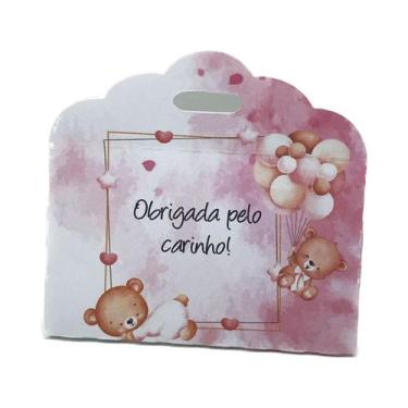 Imagem de kit 10 Decoração bolsinha lembrancinha Festa Enfeite Fácil - KIBUNITIN