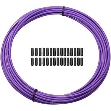 Imagem de Jagwire Caixa de câmbio Lex-SL Slick-Lube de 4 mm (10m) – Peças de reposição unissex para adultos roxas, tamanho único
