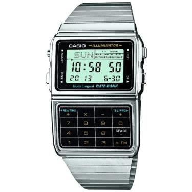 Imagem de Casio Relógios de qualidade DBC-611-1CR Data Bank Classic Series - Prata