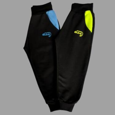 Imagem de Kit 2 calça infantil moletinho inverno verao - FALLGUT, TAMANHO 4 ANOS
