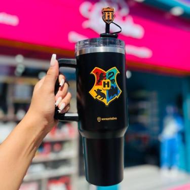 Imagem de Canecao tumbler c/pigente 1,15lt harry potter - laurinha presentes