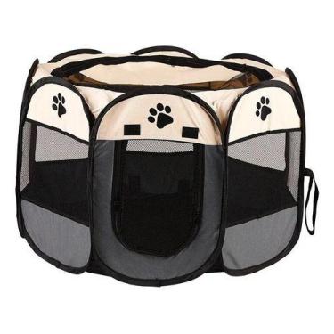 Imagem de Cercado Pet Cachorro Gato Dobrável Portátil Extra Grande - oem