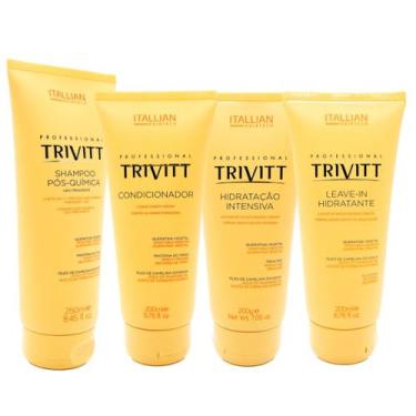 Imagem de Kit 04 Trivitt Hidratação em Casa Sh - Cond - Masc - Leave-in