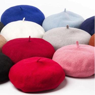 Imagem de Boina Francesa De Lã - Gorro - Grossa - Ótima Qualidade - Libélula Kik