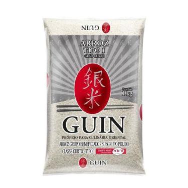 Imagem de Arroz Japonês Grão Curto 1Kg Guin