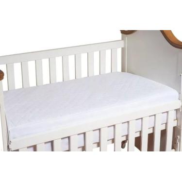 Imagem de CAPA PROTETOR IMPERMEAVEL DE COLCHÃO DE BERÇO LISO 1,30x0,70x0,20 DE A