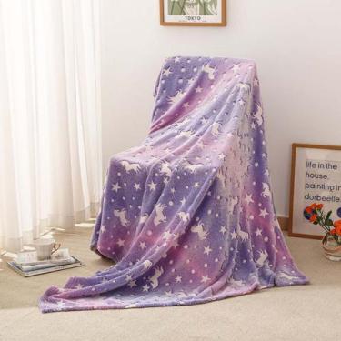 Imagem de Manta Cobertor Infantil Brilha no Escuro 170 X 180CM - Attus, PONY ROX