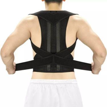 Imagem de Cinta Colete Corretor Postura Coluna Lombar Reforçada - OEM, XL