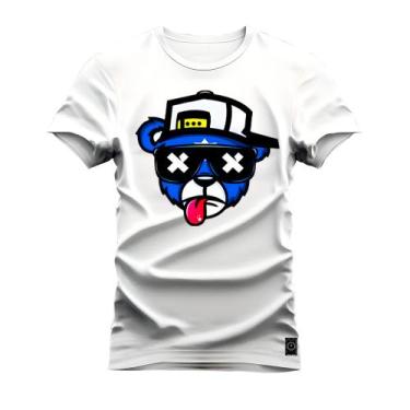 Imagem de Camiseta Plus Size Estampada Premium Algodão Boné Bolado 2.0 - Nexstar
