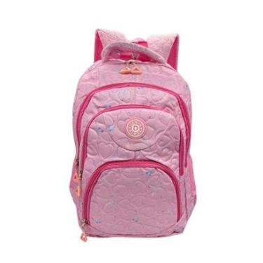 Imagem de Mochila Escolar Menina Grande Viagem Academia Resistente-Feminino