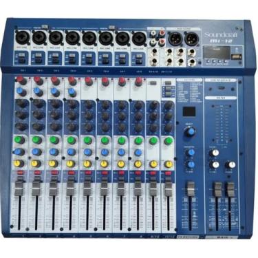 Imagem de Mesa de Som Soundcraft MI-12 Analógico com 12 Canais