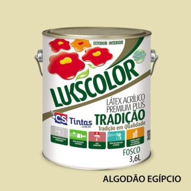 Imagem de Tinta latex 3,6l algodao egipicio lukscolor