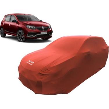 Imagem de Capa De Carro Proteção Pintura Renault Sandero Rs Gt Line - Mz, Vermel