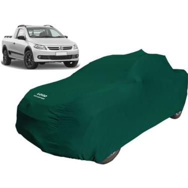 Imagem de Capa Automotiva Para Volkswagen Saveiro G5 Tecido Lycra - Mz, Verde