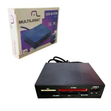 Imagem de Leitor Interno de Cartao de Memoria AC069 Multilaser
