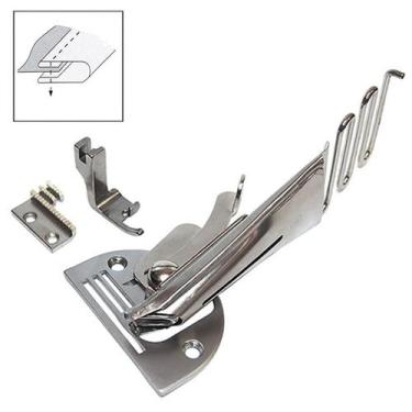 Imagem de Aparelho Chapa Dente Calcador Pregar Viés Reta Indust. 45mm - Evolvere