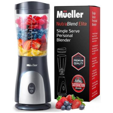 Imagem de Liquidificador Pessoal Portátil 440mL, 110V, Mueller Áustria, Cinza
