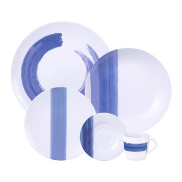 Imagem de Aparelho de Jantar Tramontina Soho 20 Peças em Porcelana Decorada