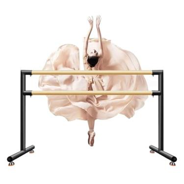 Imagem de Ballet Bar Barra De Balé Dupla Portátil Para Adultos, Equipamento Autônomo De Exercício De Ginástica E Estiramento De Barra De Dança, Estável E Antiderrapante(2.5 m/8.2 ft)